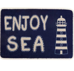 Коврик яхтенный нескользящий Marine Business Enjoy Sea 680х440мм синий (10263368)